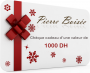 Chèque cadeau 1000 DH cadeaux entreprises mariage décoration casablanca maroc